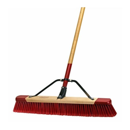 Ames 24 MED Debr Push Broom 3424A